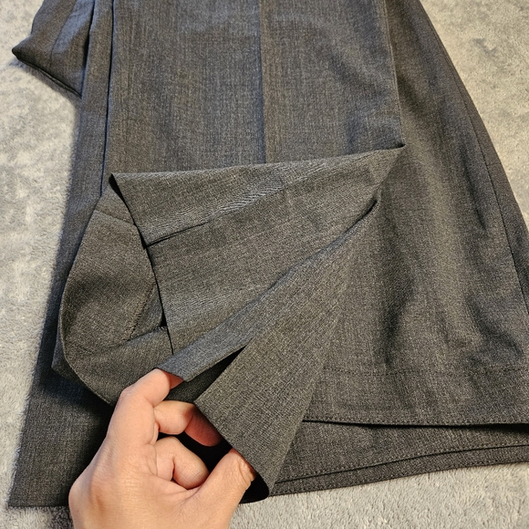 Lafayette 148 New York Women's Cropped Bleecker Wool Blend Dress Pants Size 16 - Picture 8 of 11